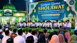 12 Grup Al Banjari Guncang Kepulungan Gempol, Gebyar Sholawat Jadi Penguat Nilai Keagamaan