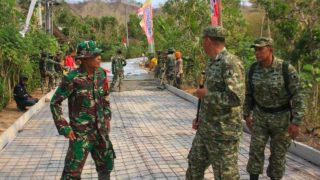 Progres Rabat Beton TMMD di Desa Pojok Capai 99,50 Persen, Jalan Sepanjang 395 Meter Segera Rampung